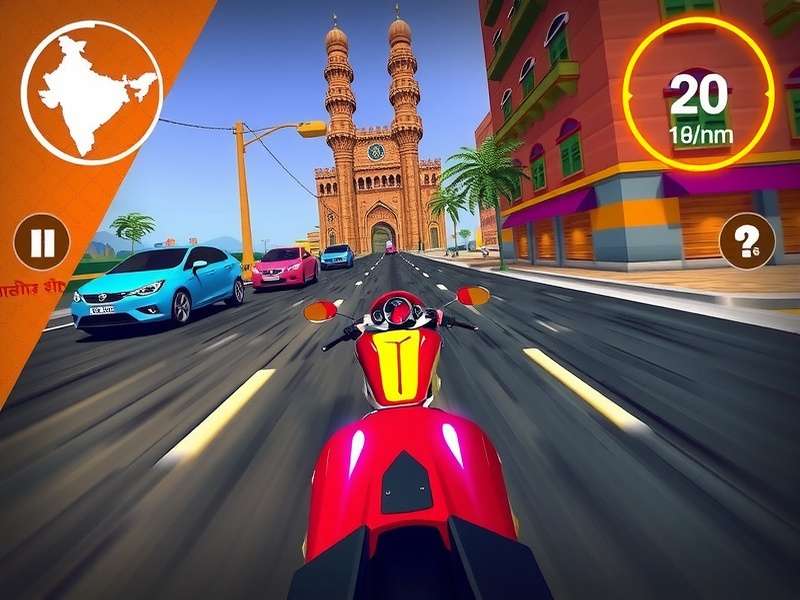 Nut Speedster strategy guide showing racing lines